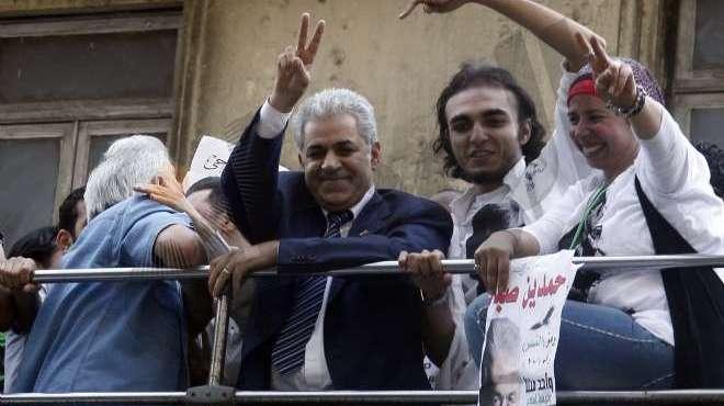 أنصار صباحي يبدأون الحشد لدعمه رئيسا لمصر 2014 وسط ترجيحات بخوضه السباق الرئاسي