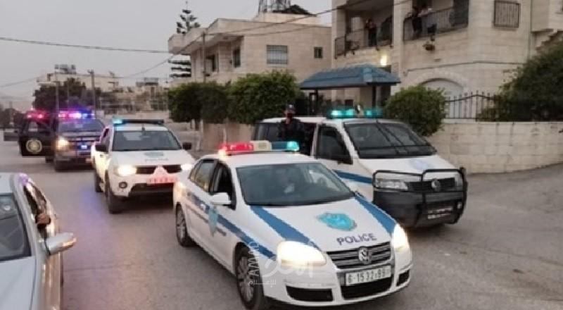 شرطة نابلس تفض شجاراً عائلياً وتقبض على مشتبه بالضلوع فيه