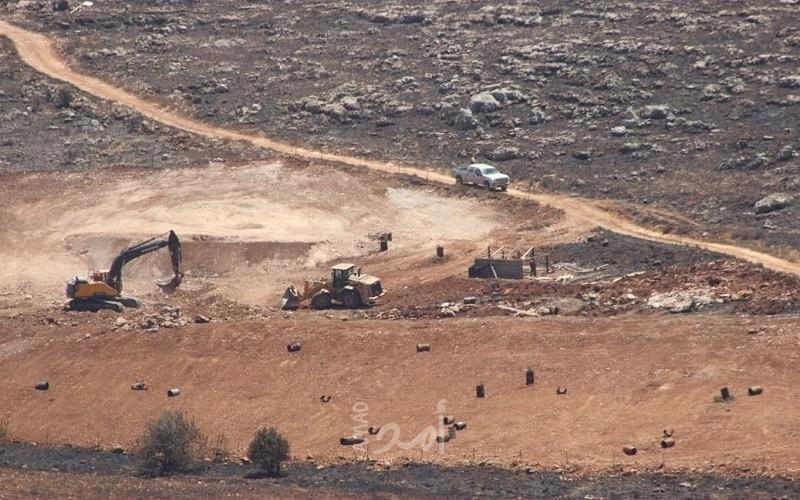 مستوطنون يستولون على 20 دونماً من أراضي جالود جنوب نابلس