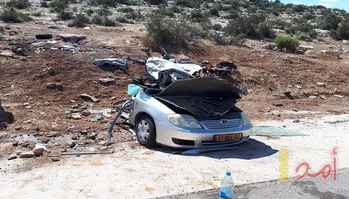 بالصور...وفاة طالبين من الجامعة العربية الأمريكية في حادث سير  جنوب جنين