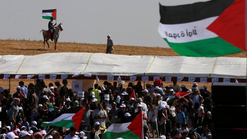 تنسيقية مسيرة العودة: لن نسمح بمرور أي مخطط لحرف المسيرة عن أهدافها الشعبية والسلمية