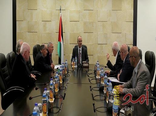 الحمد الله يلتقي وفدا من مشافي القدس ويجدد تأكيده على استمرار الدعم المقدم لها
