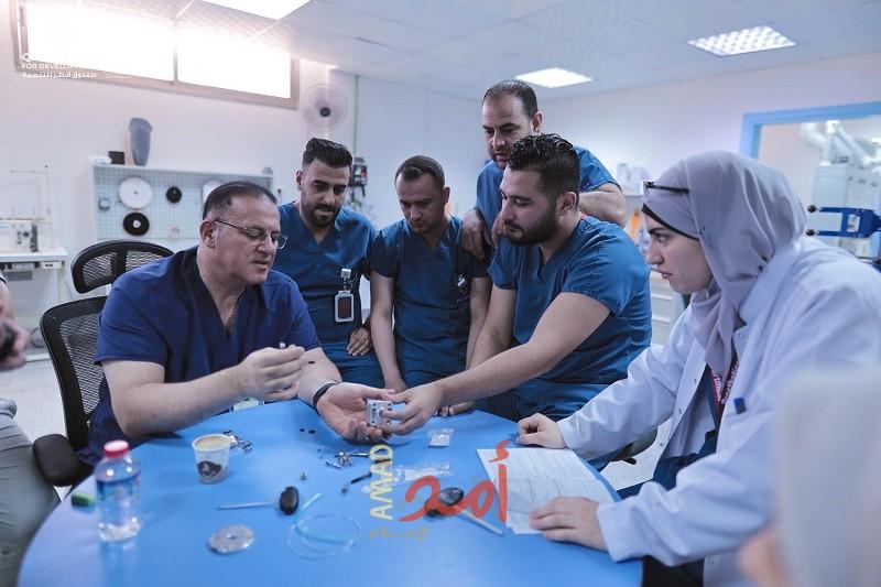 غزة: مستشفى حمد يستقبل وفدًا طبيًا قطريًا للتدريب والتجهيز