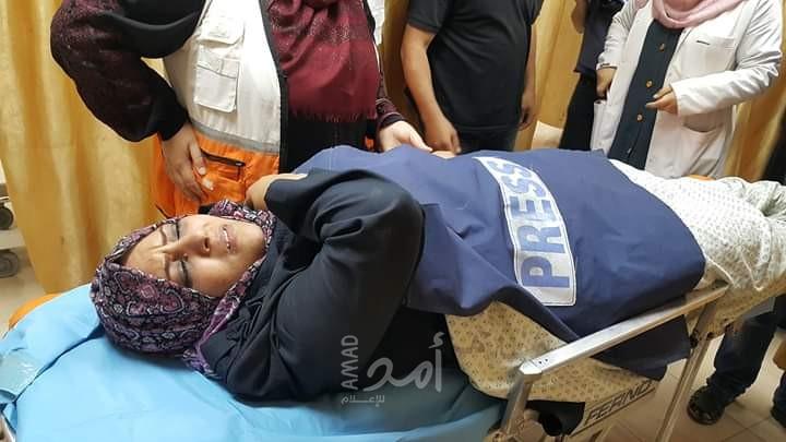 وصول مراسلة "أمد للإعلام" الصحفية صافيناز اللوح إلى قطاع غزة