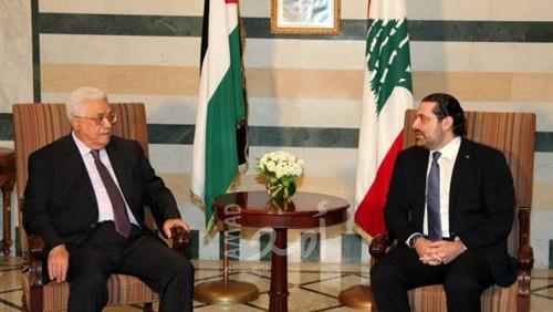 اتصال هاتفي بين "عباس" ورئيس الوزراء اللبناني