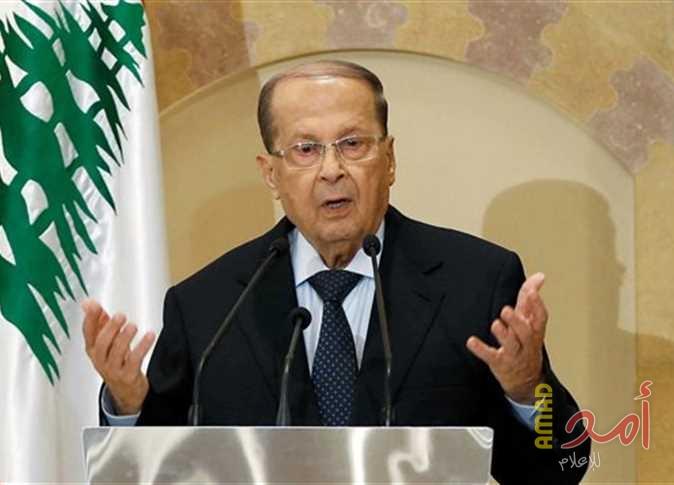الرئيس اللبناني يندد بالمجزرة الإسرائيلية بغزة
