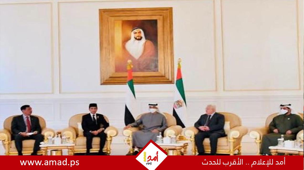 الرئيس عباس يعود إلى أرض الوطن بعد تقديمه واجب العزاء بوفاة نظيره الإماراتي