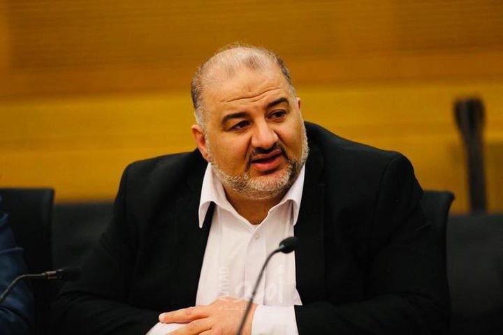 انتخاب منصور عباس نائبًا لرئيس الكنيست الإسرائيلي