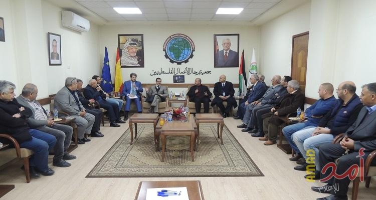 غزة: جمعية رجال الاعمال تبحث مع القنصلية الاسبانية سبل تعزيز العلاقات التجارية