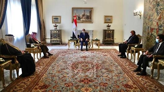 الرئيس السيسي يستقبل وزير خارجية السعودية لبحث آخر المستجدات الإقليمية