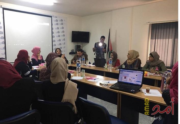 في لقاء بفلسطينيات  شنن تؤكد أهمية الكشف  المبكر عن سرطان الثدي