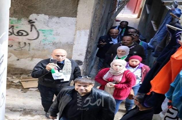 صور: طمليه يستقبل وفداً من الكشافة العرب