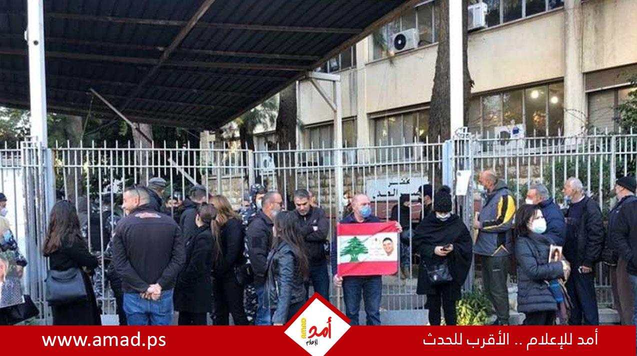 لبنان: منع أهالي ضحايا انفجار مرفأ بيروت من دخول قصر العدل.. فيديو
