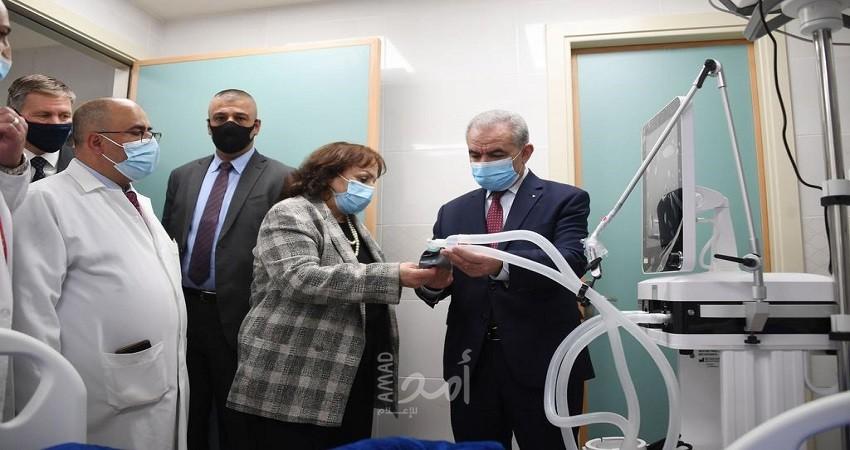 اشتية يعلن انطلاق حملة التطعيم ضد فيروس "كورونا" - فيديو