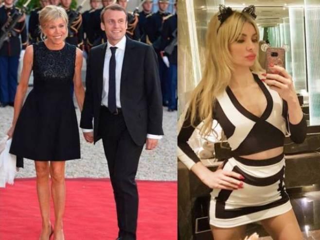 ميريام كلينك تنشر صورة الرئيس الفرنسي وزوجته تردّ عليها!