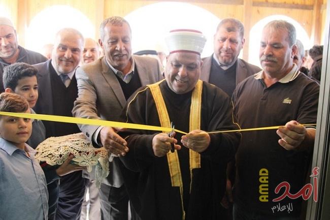 وزير الأوقاف يفتتح مسجد السلام في دير بلوط