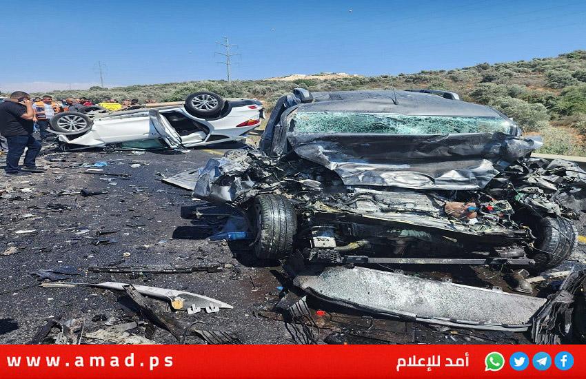 ارزيقات: (52) حالة وفاة بـ"حوادث السير" في الضفة الغربية منذ بدء عام 2023