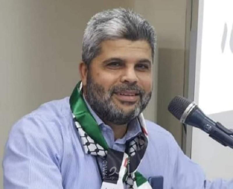 حماس تدين اعتقال جيش الاحتلال لممثل قائمتها في رام الله "ناجي عاصي"