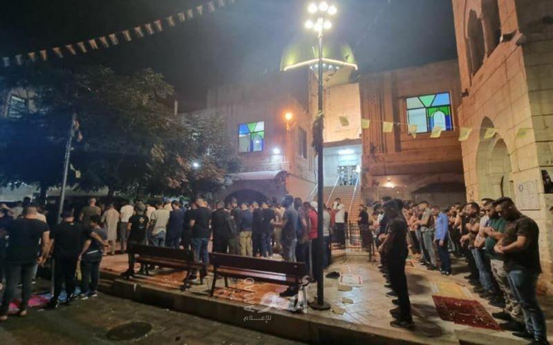 حشود كبيرة تلبي نداء "فجر الشهداء" في نابلس