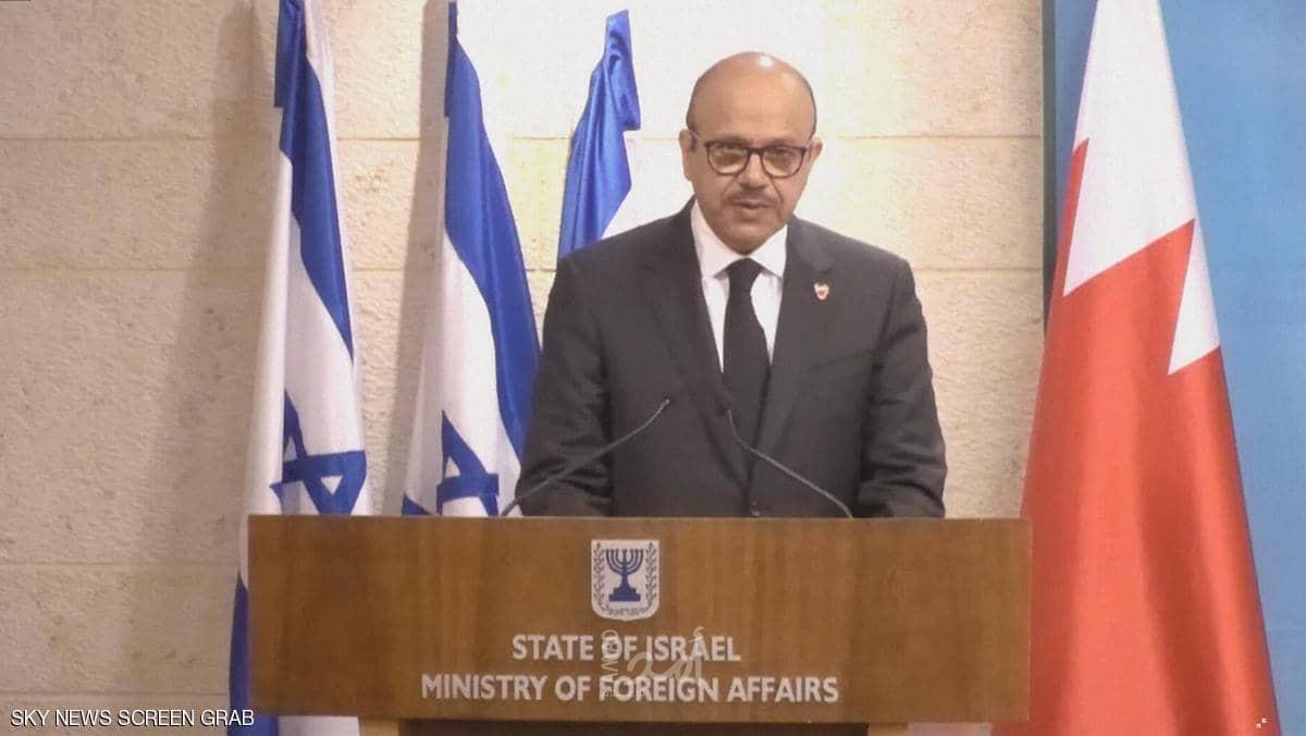 وزير خارجية البحرين: نناشد الإسرائيليين والفلسطينيين للجلوس على طاولة الحوار