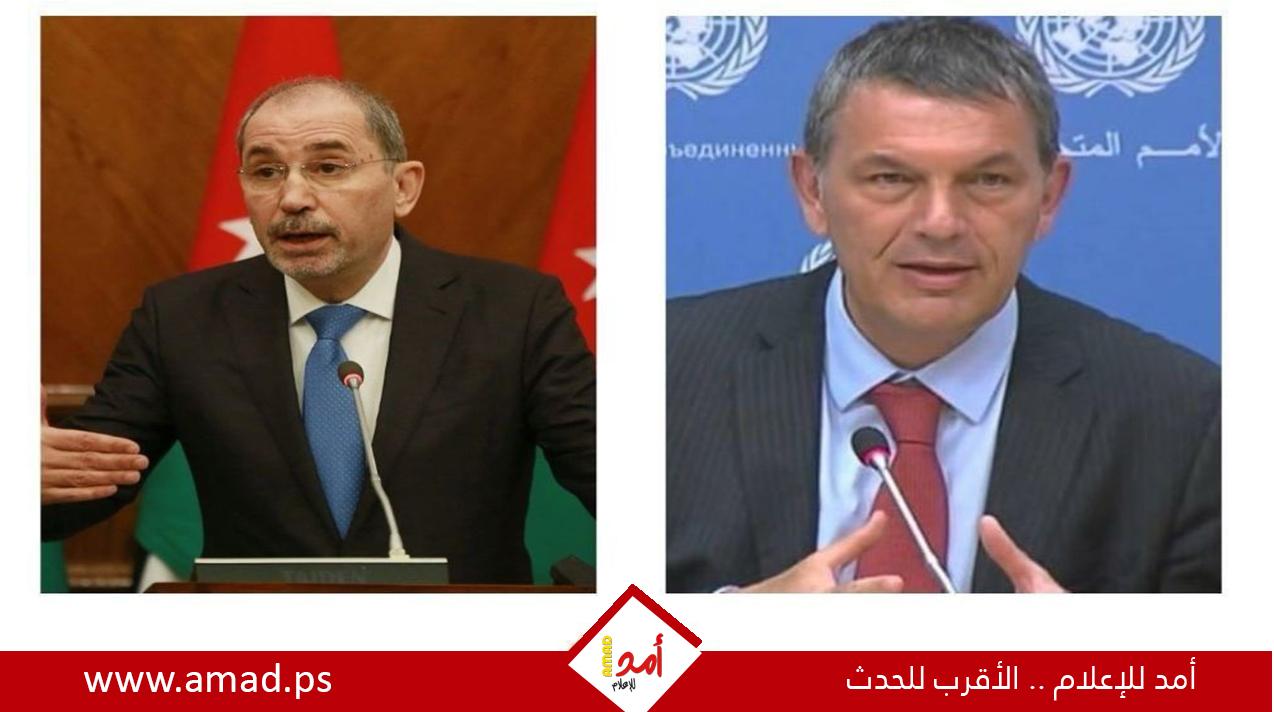 الصفدي لــ لازاريني: يجب أن لا تخضع "الأونروا" لعقوبات جماعية نتيجة مزاعم ضد 12من طاقمها