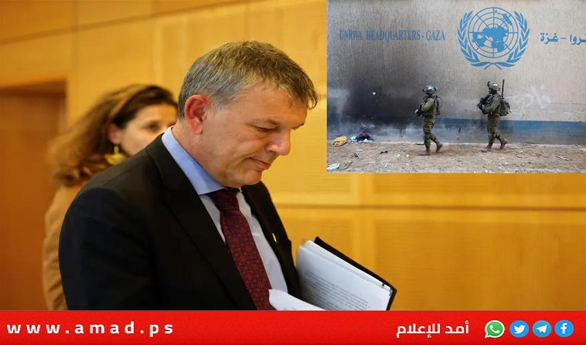 لازاريني: الدعوات إلى إنهاء تفويض "الأونروا" “قصيرة النظر وكارثية”