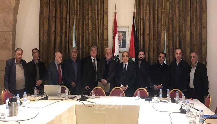 بيان لبناني فلسطيني مشترك حول طروحات "صفقة ترامب"