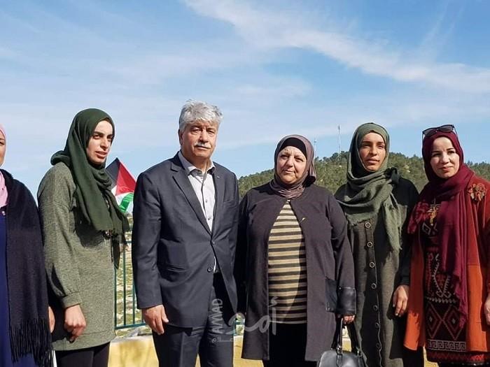"مجدلاني": نحيي صمود المرأة من "مسافر يطا" والتنمية تسخر كافة امكانياتها لتعزيز صمودها