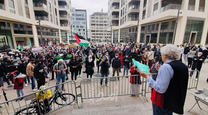 مدن عربية وعالمية تتضامن مع فلسطين وتدين العدوان الإسرائيلي على قطاع غزة