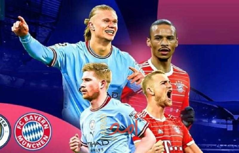 مانشستر سيتي يرتشح الى دور نصف نهائي دوري أبطال أوروبا رغم تعادله بهدف لمثله