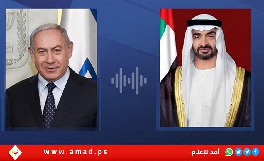 محمد بن زايد ونتنياهو يبحثان العلاقات الثنائية وسبل تعزيزها