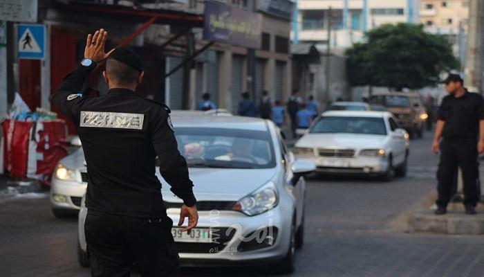 حالة الطرق في غزة الأحد