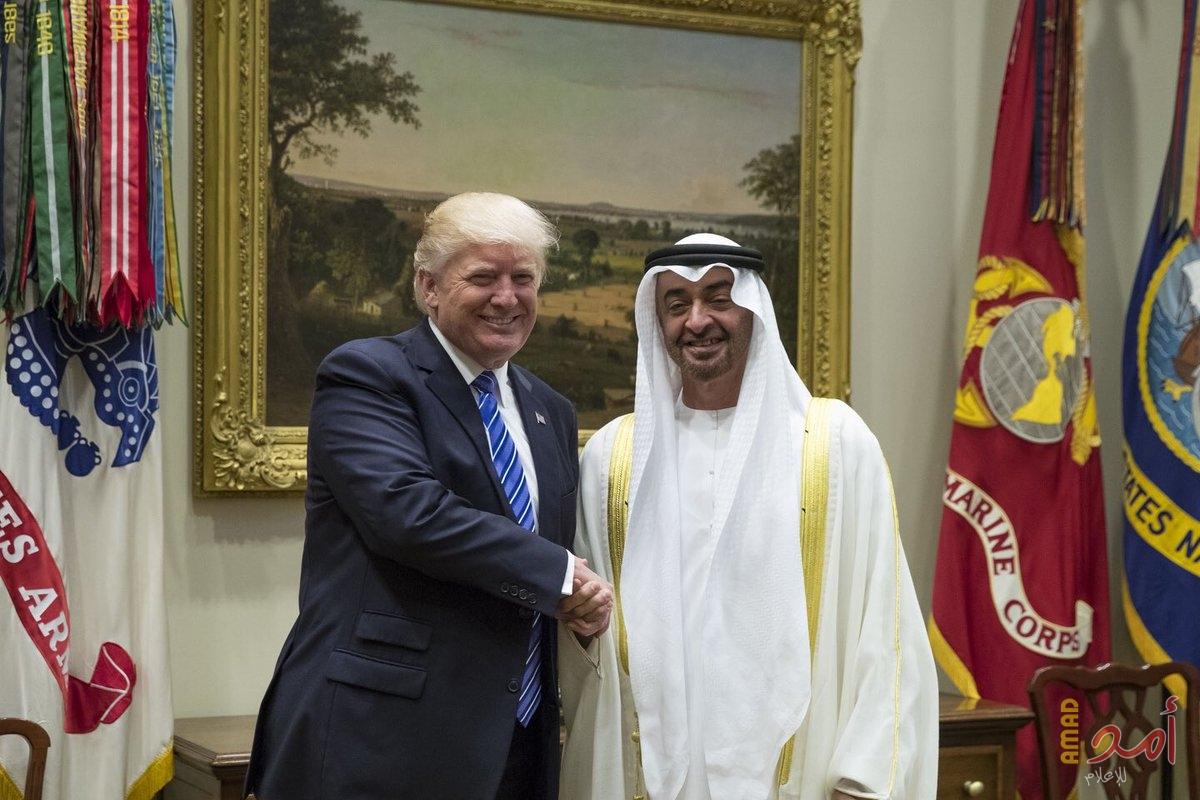 ترامب تحدث إلى ولي عهد الإمارات ويؤكد أهمية وحدة الخليج دون المساس بمكافحة الارهاب