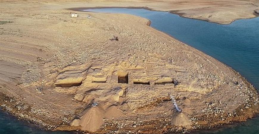 اكتشاف قصر خرافي فى العراق قرب نهر الدجلة عمره 3400 عام