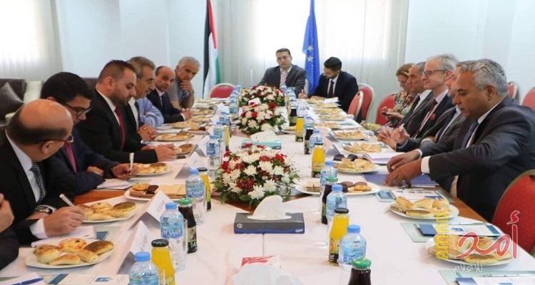 غزة الصناعية تستقبل وفد رفيع المستوى من الاتحاد الأوروبي