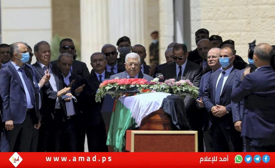 عباس: نحمل إسرائيل المسؤولية الكاملة عن اغتيال شيرين أبو عاقلة وسنذهب فورا الى الجنائية الدولية -صور