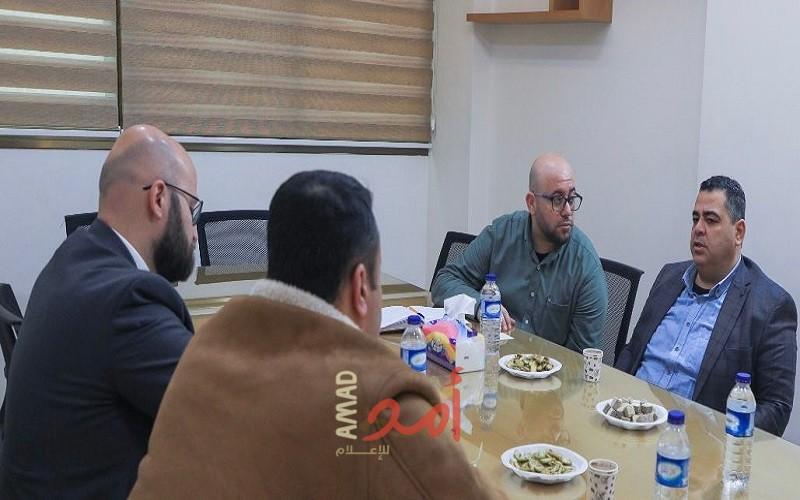 هنية يستعرض احتياجات الشباب والبرامج الرياضية مع ممثل صندوق الأمم المتحدة