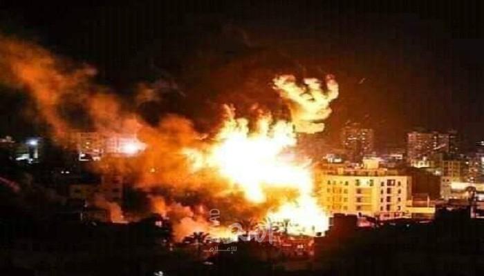 محدث2 - سلسلة غارات حربية إسرائيلية على مواقع في قطاع غزة ردا على تسلل "حوامة"