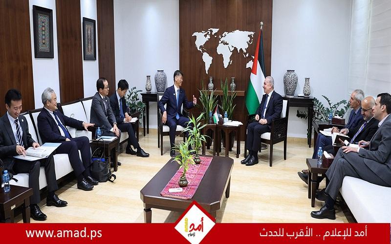 اشتية يدعو اليابان للاعتراف بالدولة الفلسطينية والضغط على إسرائيل بعقد الانتخابات بما فيها القدس