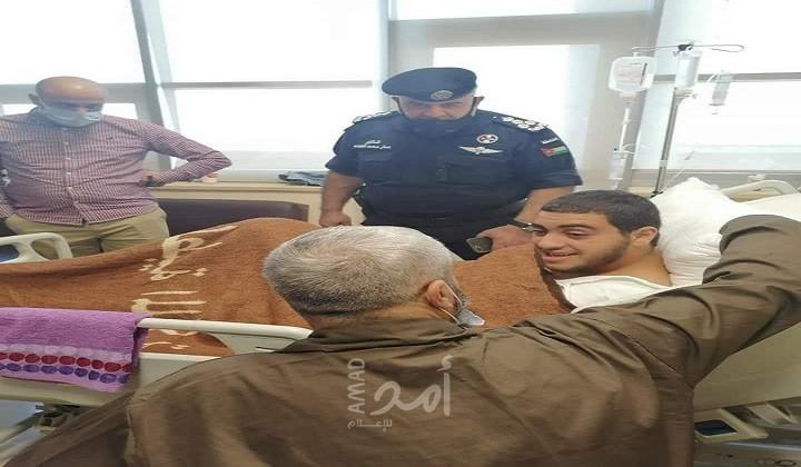 الأردن .. الأمن يسمح لوالد "فتى الزرقا" صالح من زيارة ابنه داخل المستشفى