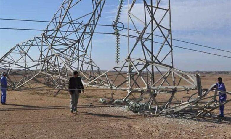 العراق.. تفجير تخريبي جديد استهدف أبراج خط نقل الكهرباء