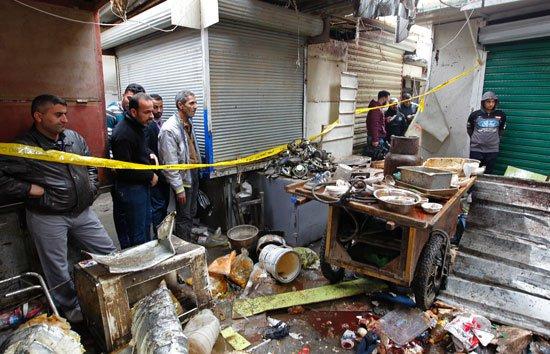 اصابة 4 مدنيين بانفجار عبوة ناسفة شمالي بغداد