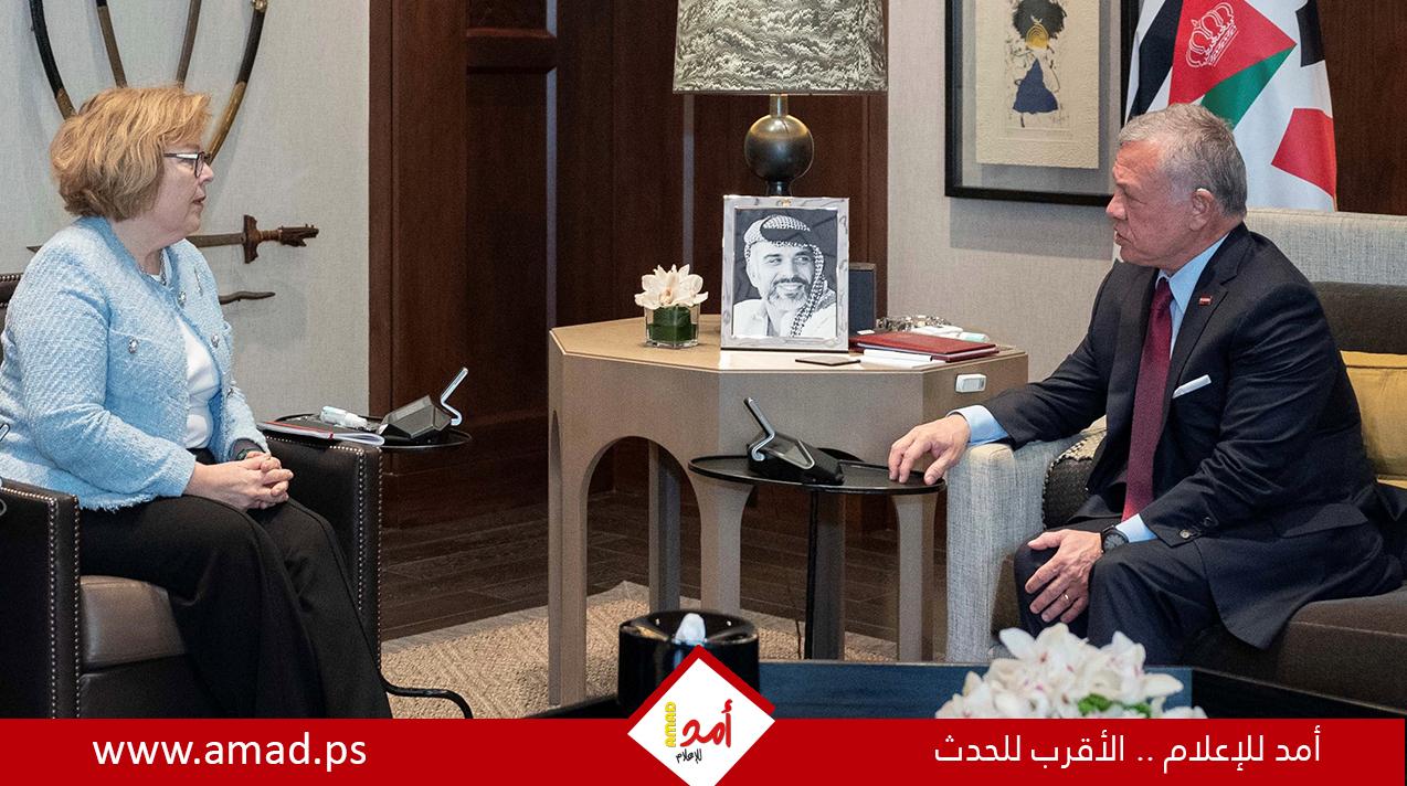 الملك عبد الله: يجب وقف الإجراءات أحادية الجانب..والعمل لتحقيق السلام لضمان قيام دولة فلسطينية