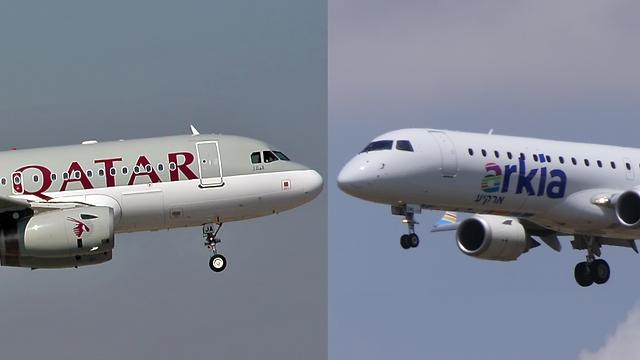 رغم قطع علاقات بعض شركات الطيران العربية معها.. إركيا الاسرائيلية تؤكد مواصلة تعاونها مع القطرية