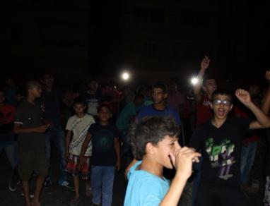 مظاهرات في طولكرم تطالب بعودة الكهرباء