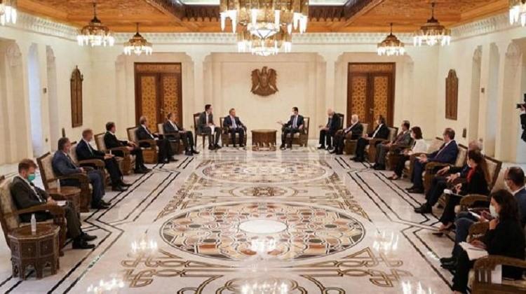 سوريا وروسيا تؤكدان الإرادة المشتركة لمواصلة تطوير التعاون الثنائي