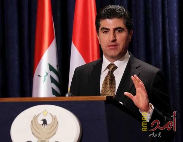 نيجرفان البارزاني: مستعدون لحل المشاكل مع بغداد فى إطار الدستور