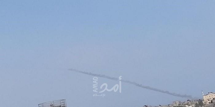 إطلاق صاروخ تجريبي من غزة تجاه البحر