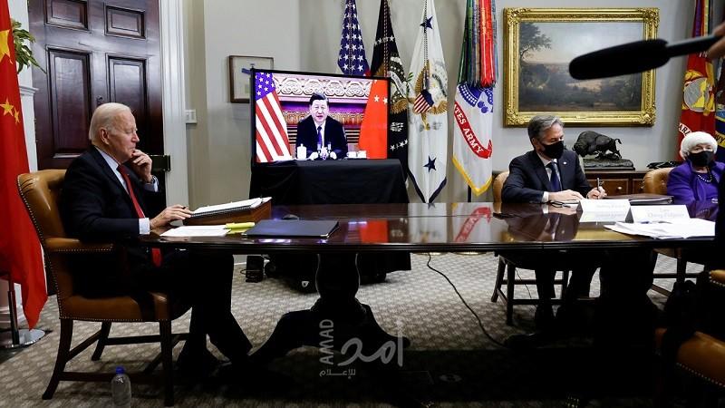 لقاء الرئيسين الأمريكي والصيني.. بايدن يخشى الصراع المفتوح وشي سعيد بـ"صديقه القديم"