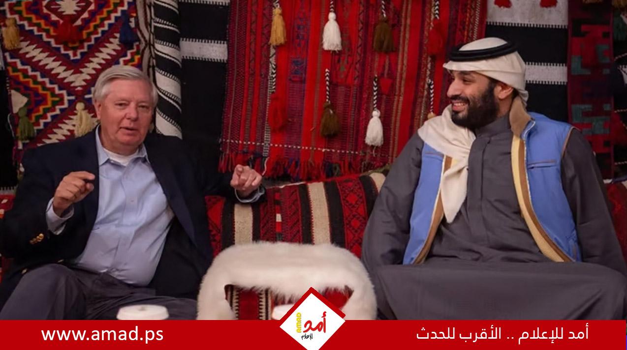 ولي العهد السعودي يجتمع مع سيناتور أمريكي ويستعرض الأوضاع الإقليمية والدولية